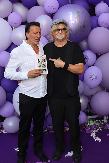 Ugo Crocamo, Martin Krug  15 Jahre H'ugo's Pizza Bar Lounge am Münchner Promenadenplatz(Foto: Martin Schmitz)